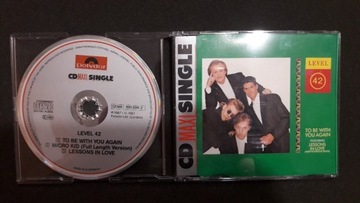 Level 42-To Be With You Again singiel cd
