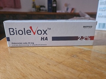 Żel dostawowy Biovico Biolevox HA 2,2% 2 ml
