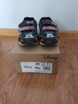 Świecące obuwie sportowe Disney Cars 26, 17 cm