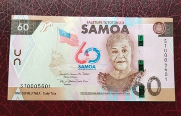 SAMOA 60 tala 2023 UNC