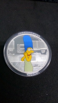 MARGE SIMPSON*****TYLKO MONETA W KAPSULE