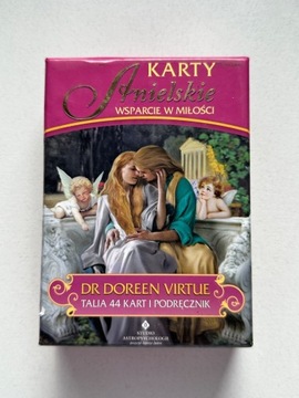 Doreen Virtue - Anielskie wsparcie w miłości KARTY 
