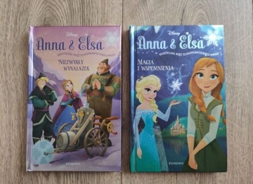 2 książeczki. Kraina Lodu. Anna i Elsa