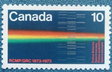 10-6. 1973. Kanada. Spektroskop. Mi. 522  **