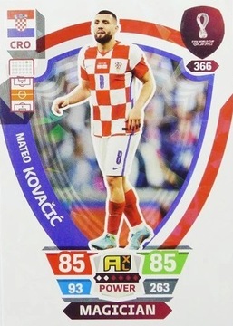 WORLD CUP QATAR 2022 KOVACIC MAGICIAN 366