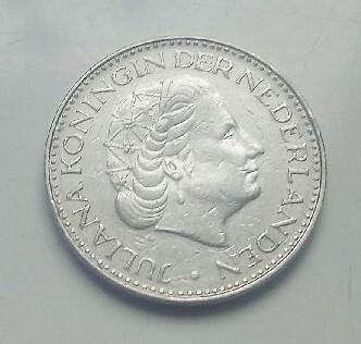 Moneta 1 gulden 1968 rok 