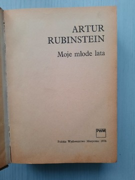 Moje młode lata Artur Rubinstein