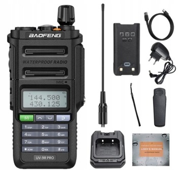 RADIOTELEFON SKANER VHF UHF BAOFENG UV-9R PRO