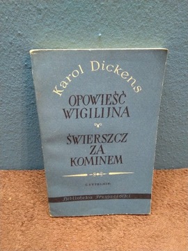 Dickens - opowieść wigilijna, świerszcz za kominem