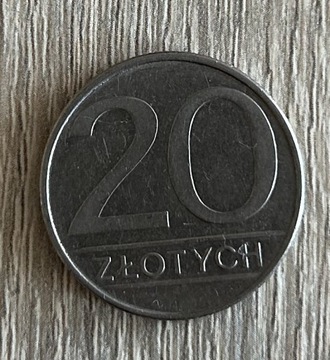 20 zł złotych nominał 1989 piękna z obiegu