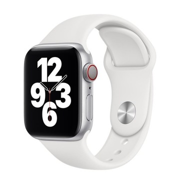 Biały oryginalny pasek Apple Watch 40 mm
