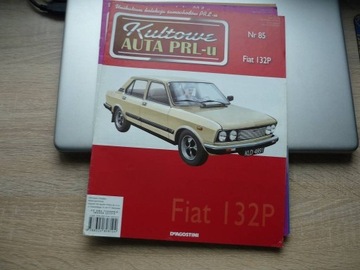 FIAT 132P KULTOWE AUTA PRL-u NR 85 GAZETKA