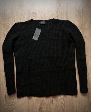 Sweter RAGE AGE by Czapul Pleat Black M. in Italy