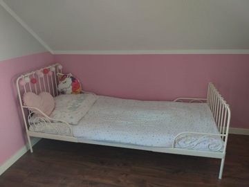 Łóżko dziecięce rozkładane Ikea Minnen