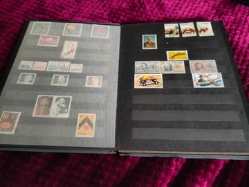 Klasery ze znaczkami i znaczki