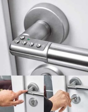 Klamka do drzwi z kodem ASSA ABLOY 8812 prawa