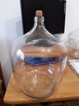Butla balon gąsior na wino 15 litrów PRL