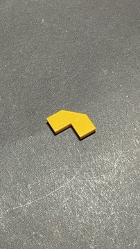 LEGO 27263 żółty tile 6166896 płytka 2x2