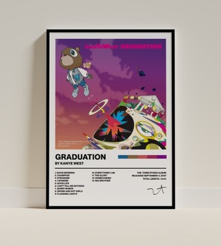 Plakat Kanye West Graduation A3