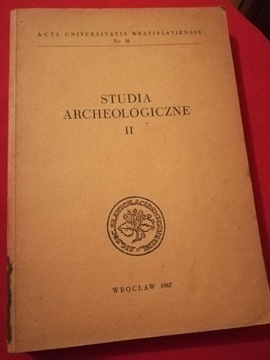 STUDIA ARCHEOLOGICZNE  II