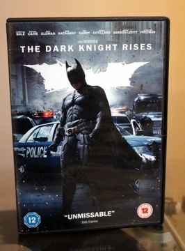 THE DARK KNIGHT RISES - BALE CANE DVD ENG