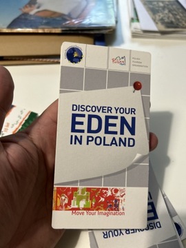 DISCOVERY YOUR EDEN IN POLAND - MAPA POLSKI Z ATRAKCJAMI PO ANGIELSKU 