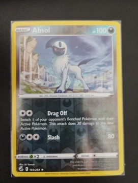 Fusion Strike - Absol rare Reverse Holo