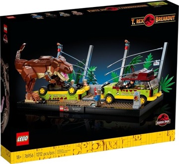 Lego Jurassic World 76956 Tyranozaur na wolności