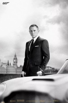 Plakat Skyfall James Bond 007 Daniel Craig.61x91cm
