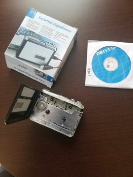 Przenośny rejestrator/digitalizator kasetowy USB