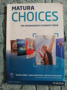 Matura Choices Pre-intermediate Student's Book