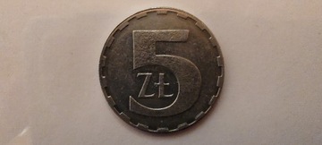 Polska 5 złotych, 1990 r. (L139)