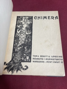 Chimera Tom 5 Zeszyt 13 Lipi c 1902