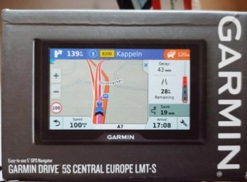 NOWA Nawigacja GPS Garmin Drive 5S Central Europe 
