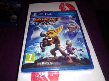 Ratchet & Clank nowa folia premierowa PL PS4