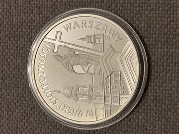 IV Wieki Stołeczności Warszawy 20 zł 1996r