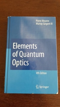 Elements of quantum optics 