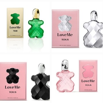 Tous Love me perfumy silver/EDP/onyx/Emerald 15 ML