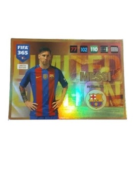 2017 XXL Panini karta do gry/kolekcji Leo Messi