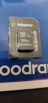 Karta pamięci MicroSD 64 gb