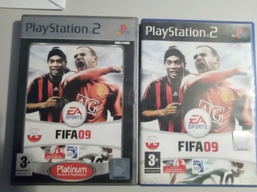 FIFA 09 ps2. DWIE GRY FIFA 09 I FIFA STREET 2