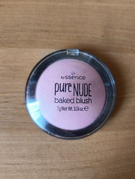 Wypiekany róż Essence Pure Nude 7g Shimmery Rose