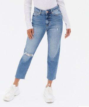 Jeansy spodnie  mom asos 34 XS