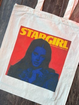 torba stargirl lana del rey blue red tote bag