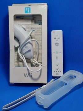 Zestaw pad wiilot + nunchuck Nintendo Wii 