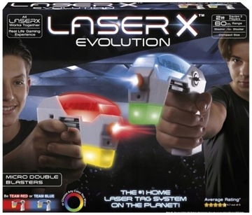 LASER X EVOLUTION pistolety MICRO BLASTER 2-pak