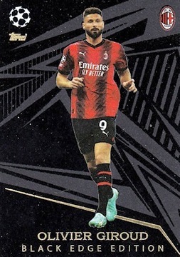 GIROUD  # 499 BLACK EDGE MATCH ATTAX 2023/24