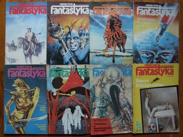 Fantastyka nr 2, 5, 6, 7, 9, 11,12  1988