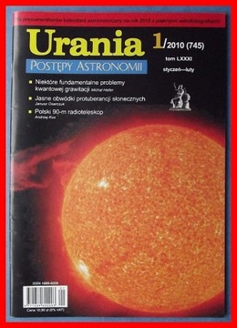 URANIA - POSTĘPY ASTRONOMII - 1/2010 - SŁOŃCE