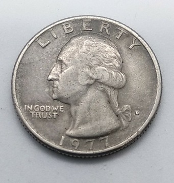 1/4 dolara 1965 USA Waszygtona
